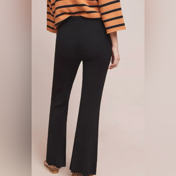 Anthropologie Gibson Sweater Pants, Black, Size XS, As-Is - Picture 2 of 10